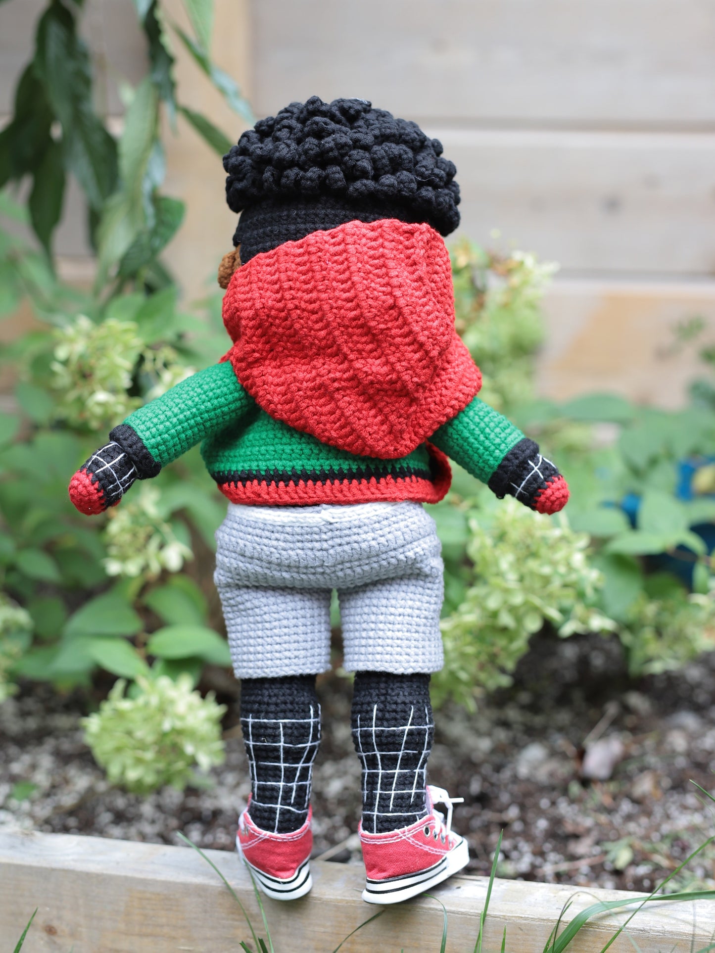 Black teenage boy
