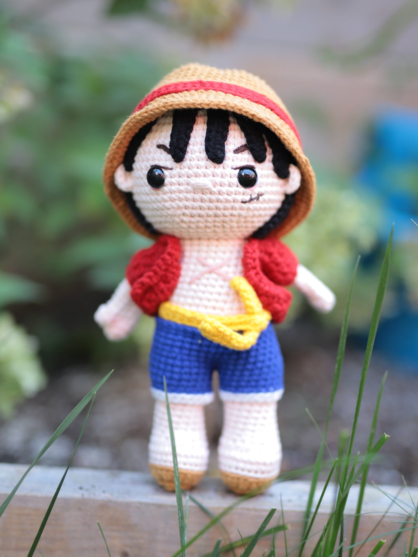 Pirate with a straw hat