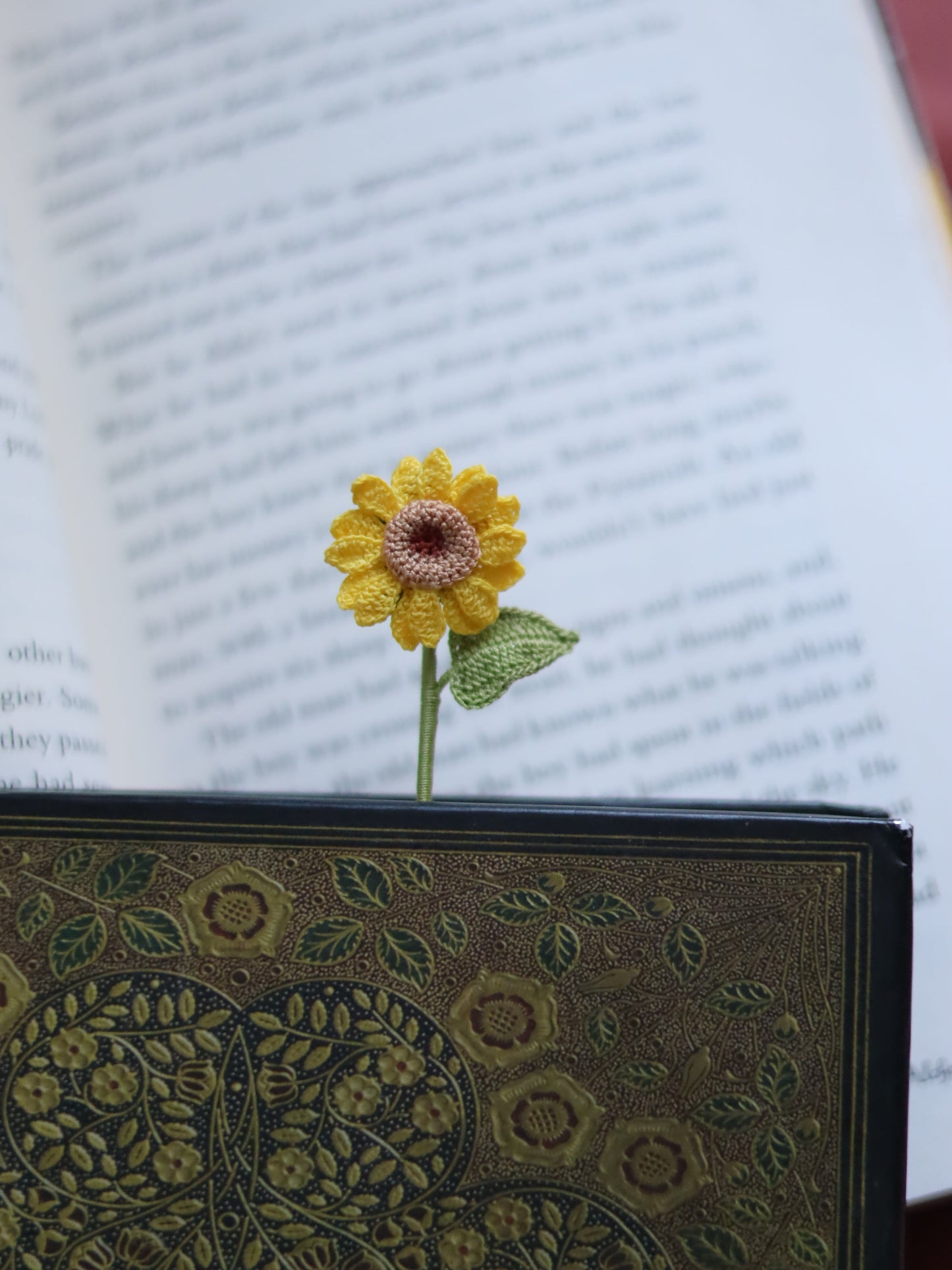 Sunflower bookmark