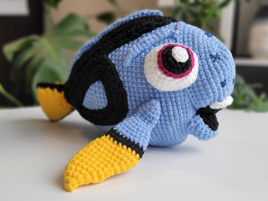 Cute Blue Hippo Tang