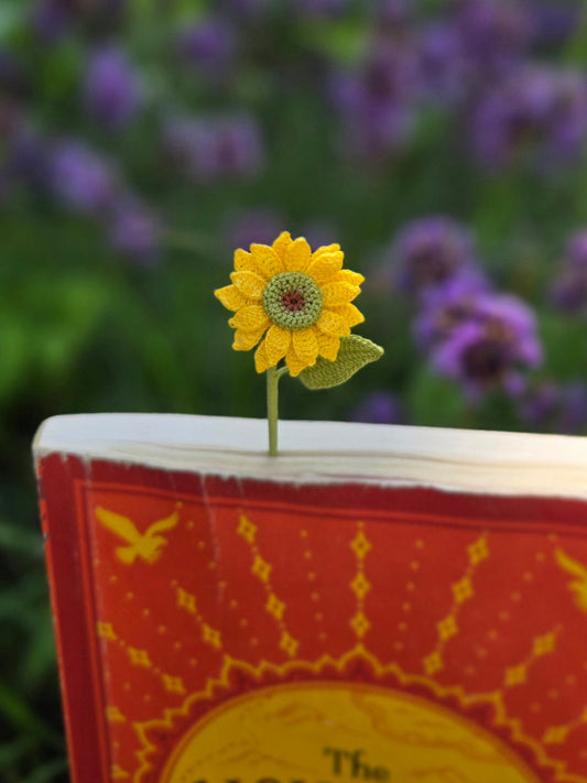 Sunflower bookmark