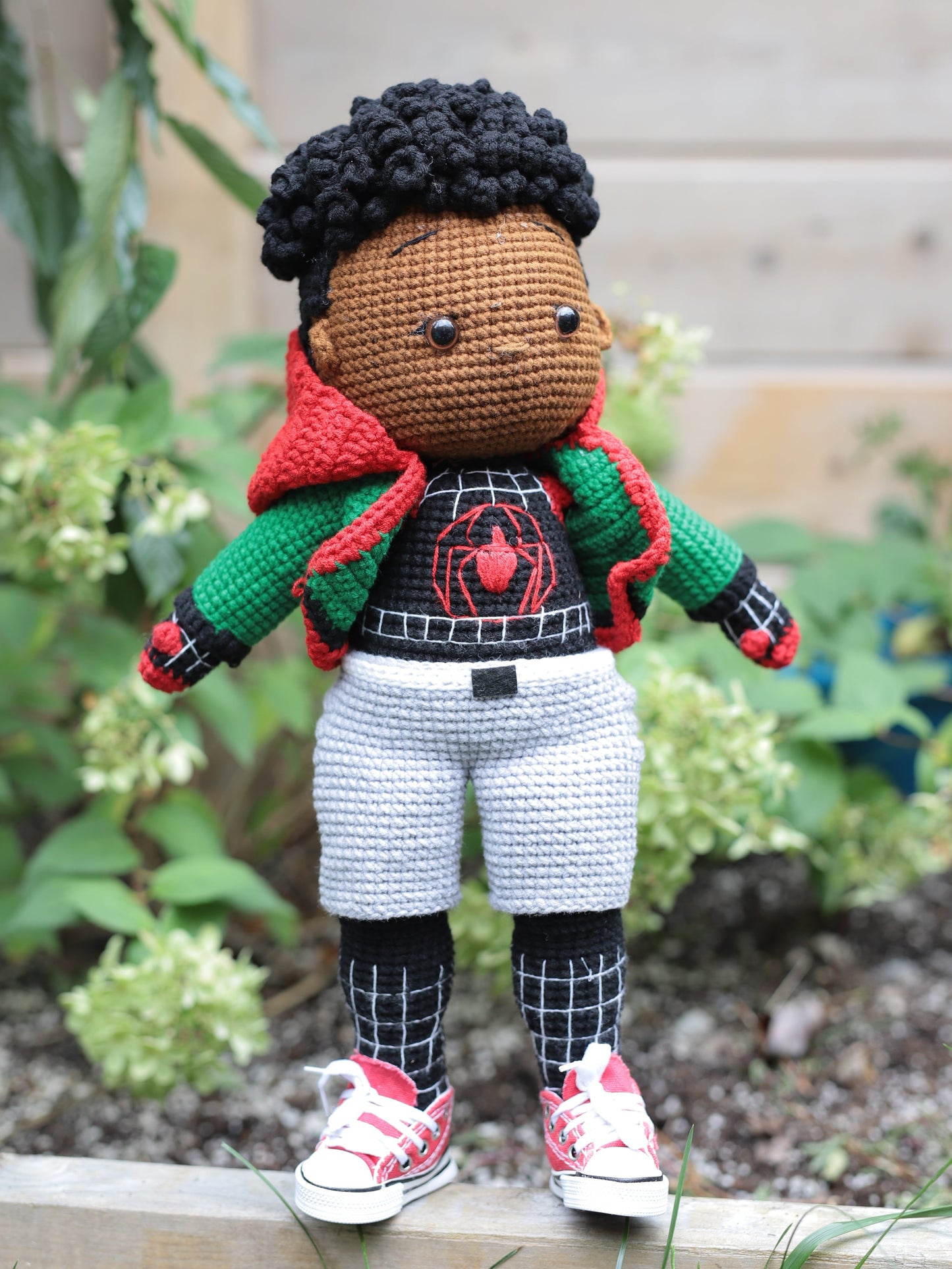 Black teenage boy