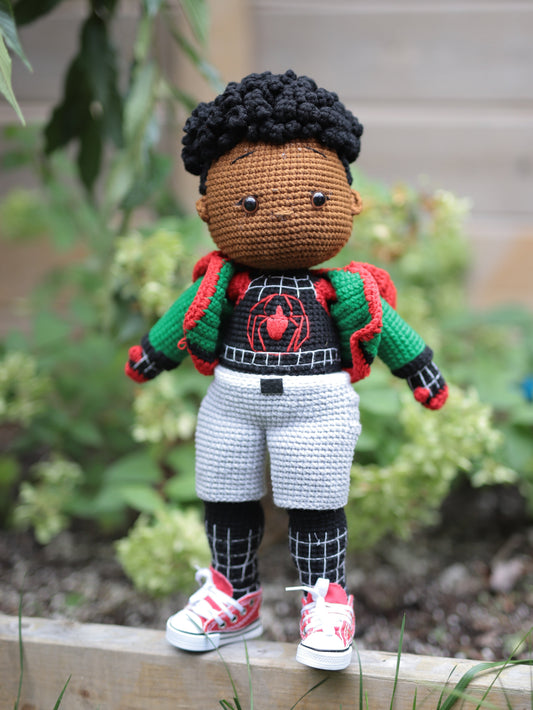 Black teenage boy