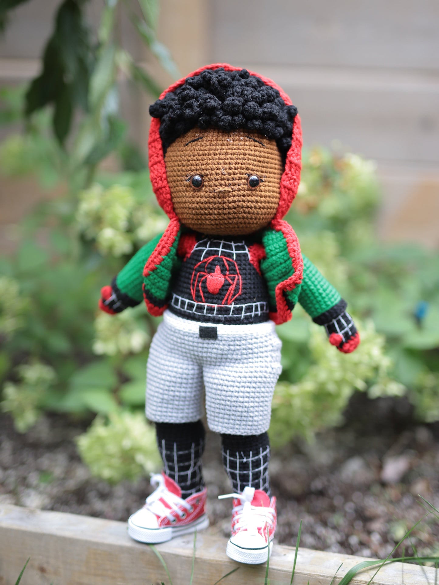 Black teenage boy