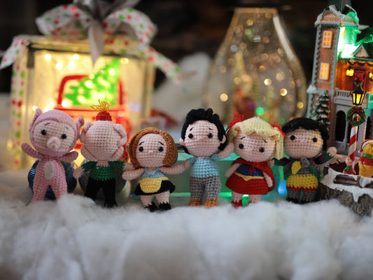 Friends keychain/ornament