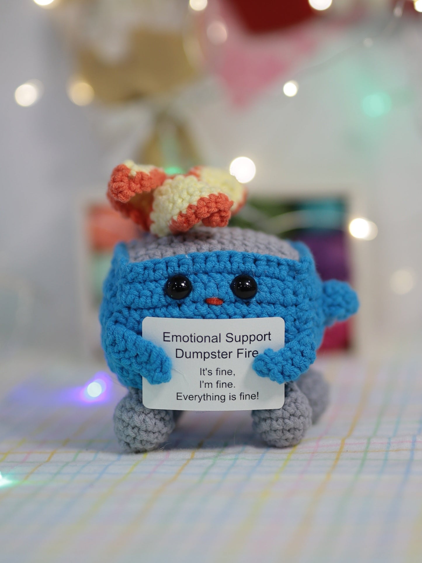 Emotional support dumpster fire