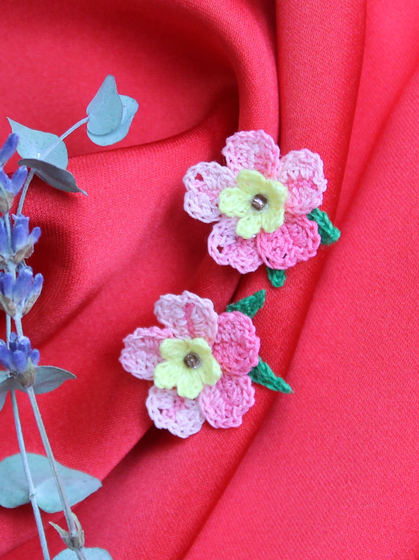 Sakura stud earrings