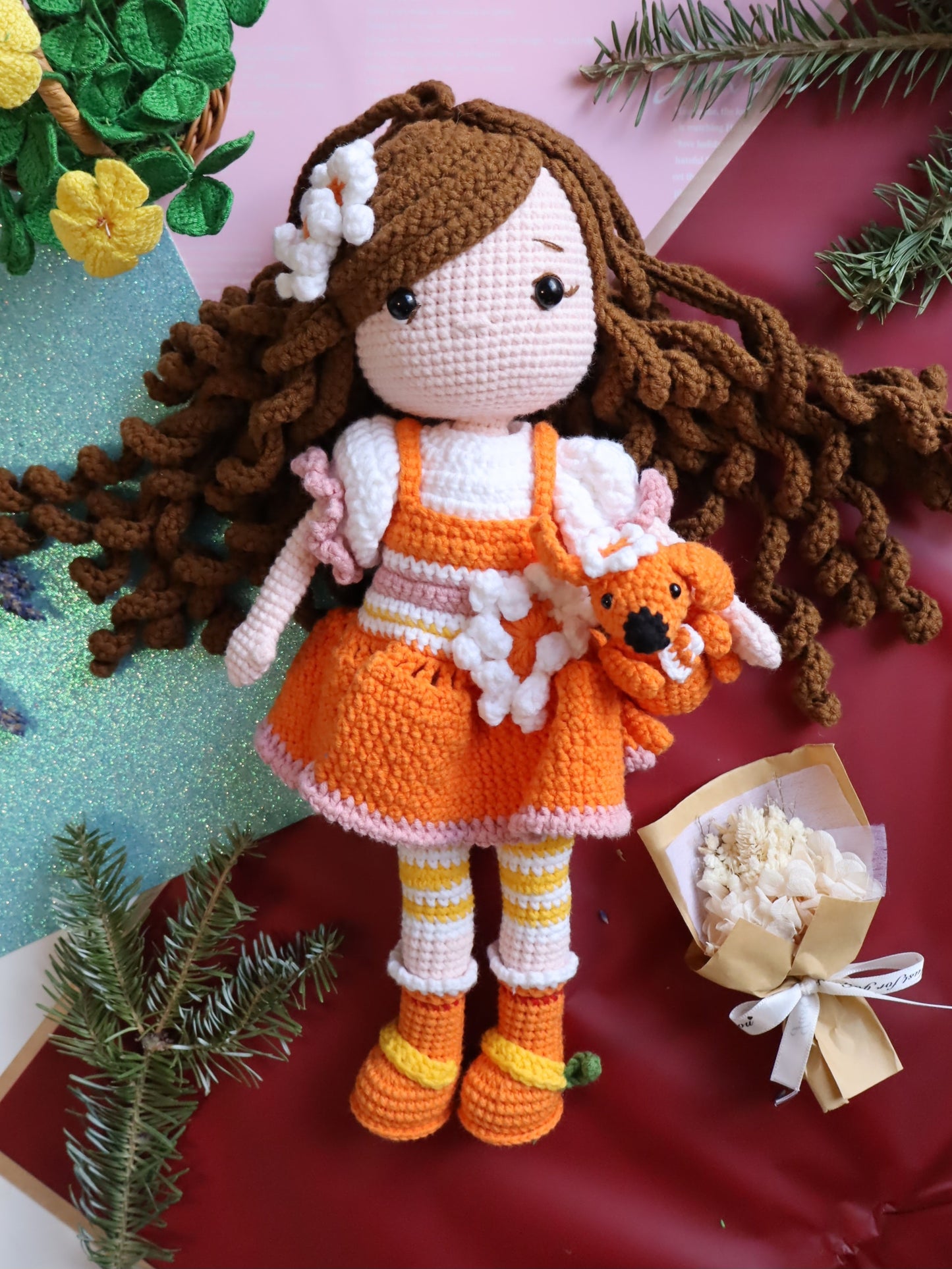 Orange Blossom doll
