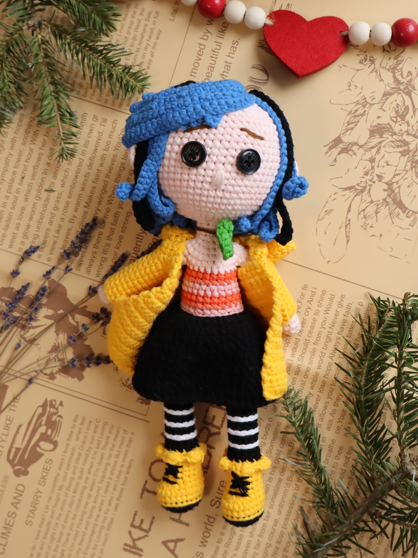 Yellow Jacket Girl Doll