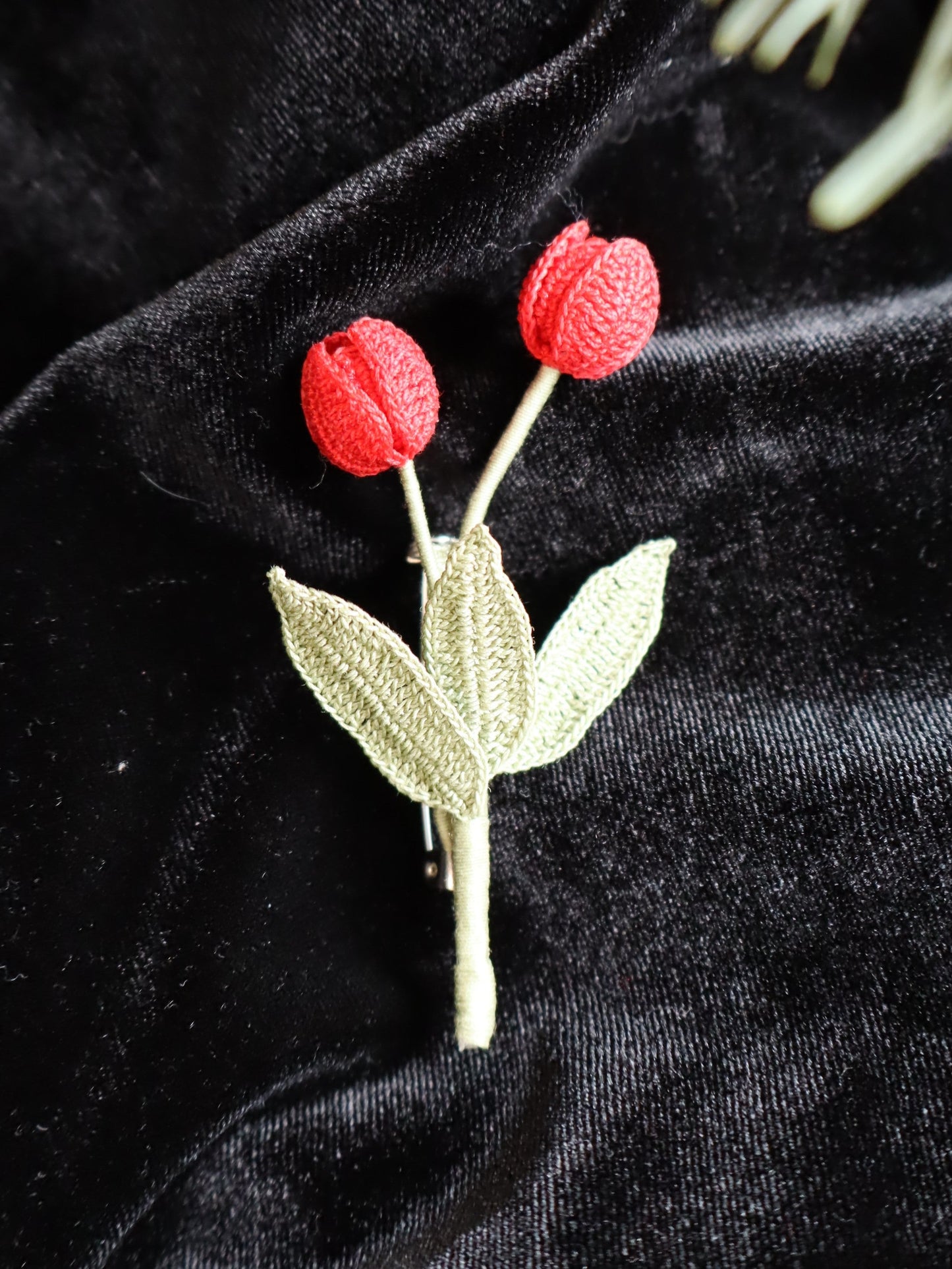 Tulip Flower Brooch