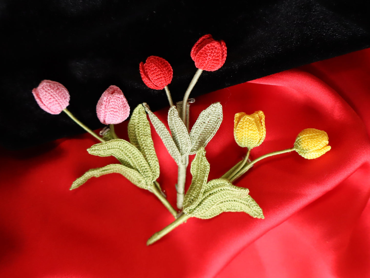 Tulip Flower Brooch