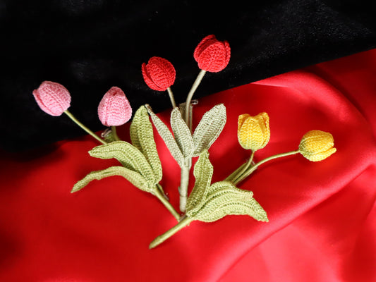 Tulip Flower Brooch