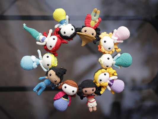Princess keychain/ornament