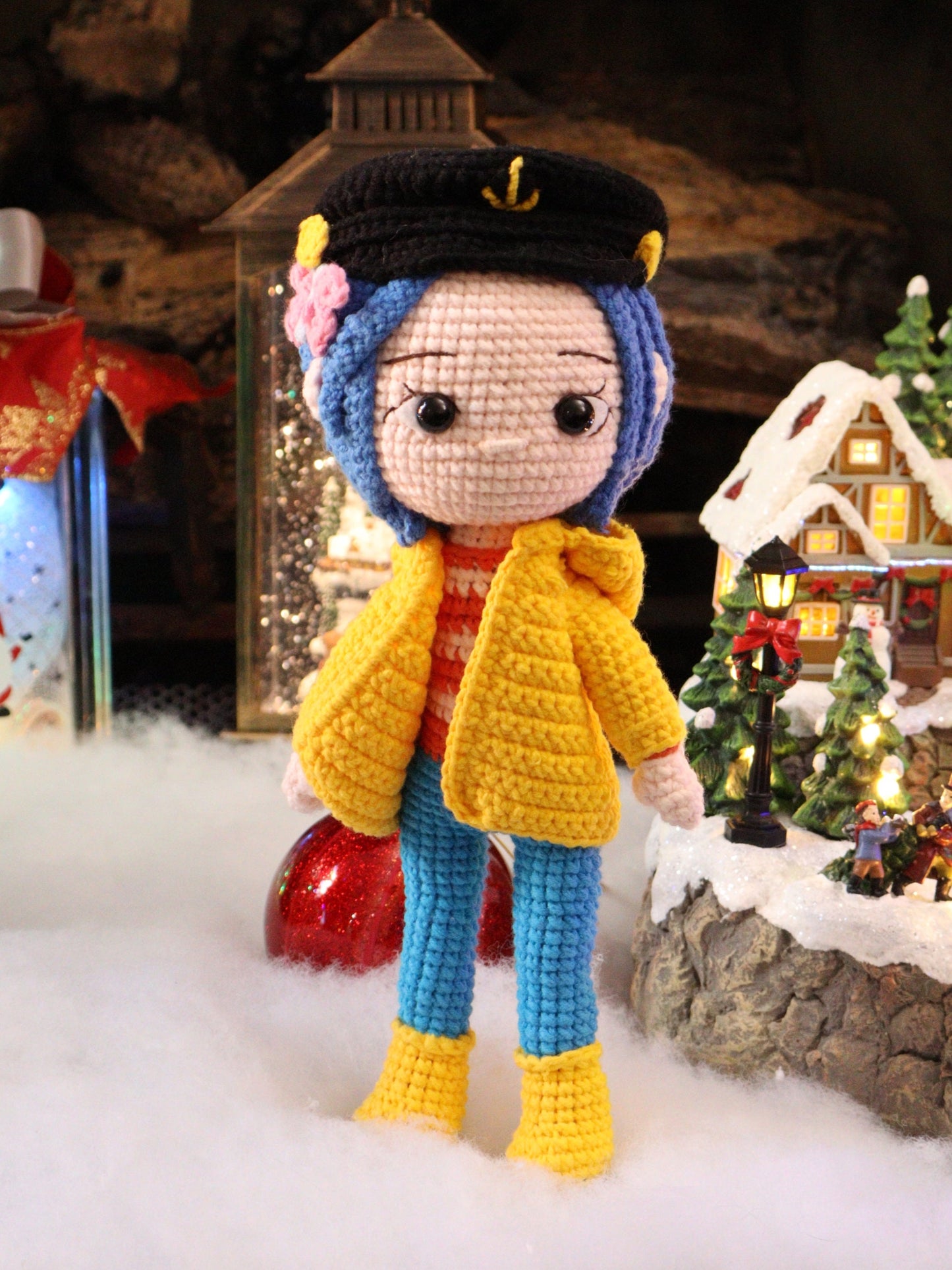 Yellow Jacket Girl Doll