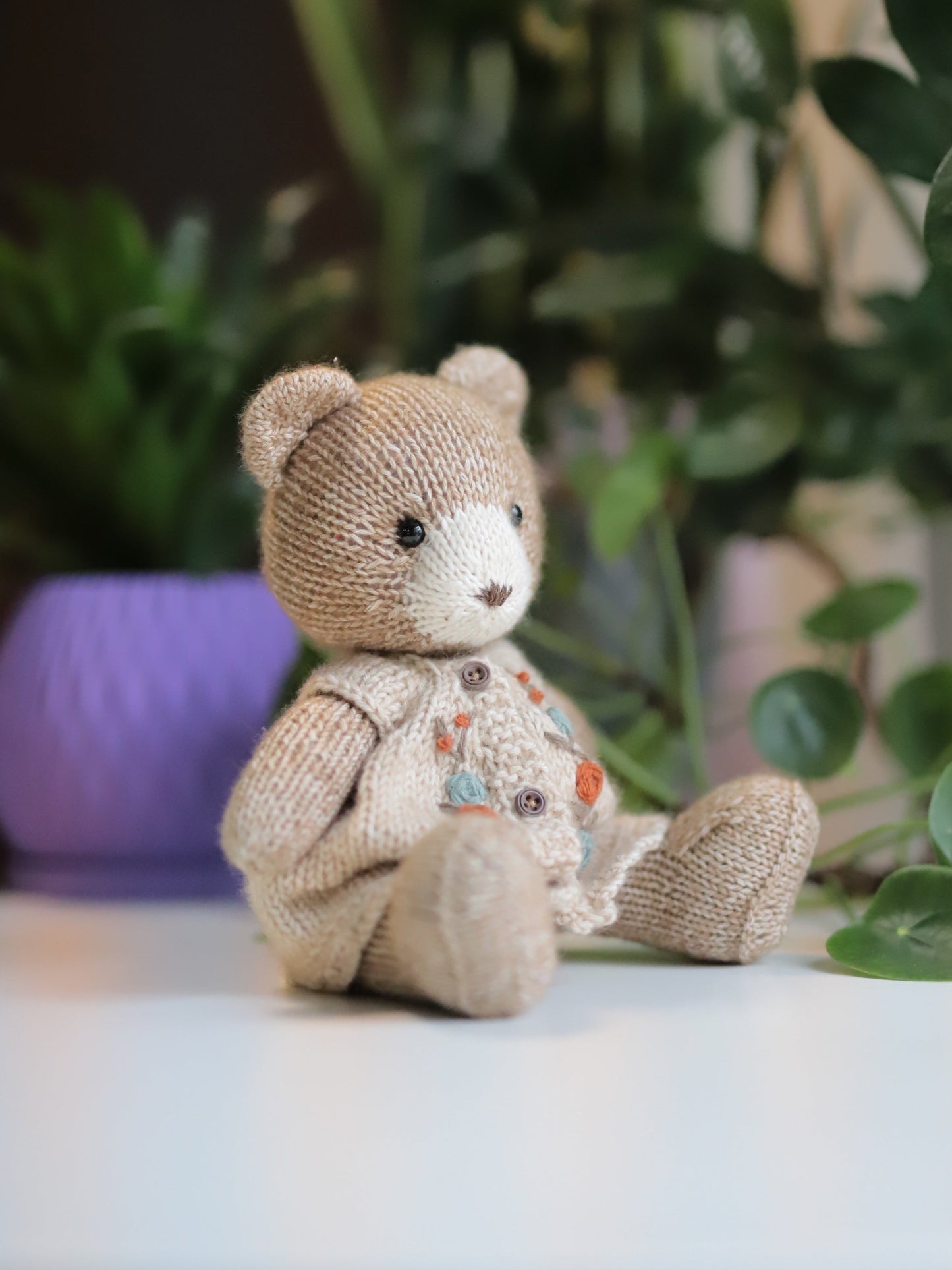 Knitted Teddy bear