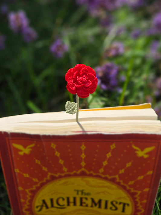 Rose bookmark